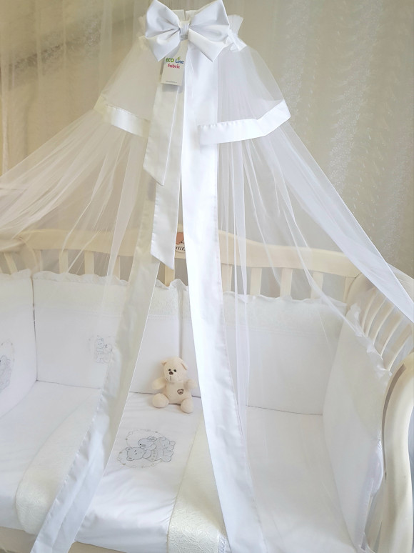 Балдахин для кроватки Eco Line Арабелла - Белый
