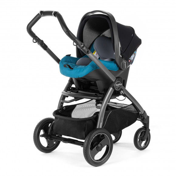 Автокресло Peg Perego Primo Viaggio SL на шасси Book S (шасси White/Black) - Oceano