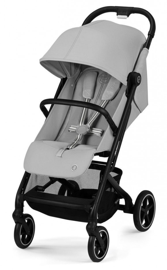 Прогулочная коляска Cybex Beezy - Fog Grey с дождевиком и бампером
