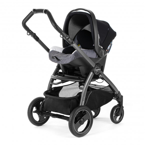 Автокресло Peg Perego Primo Viaggio SL на шасси Book S (шасси White/Black) - Ascot