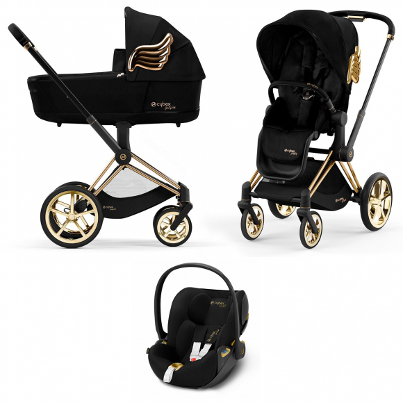 Коляска 3 в 1 Cybex Priam IV и автокресло Cloud T i-Size Jeremy Scott