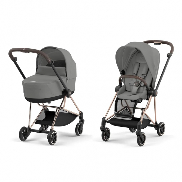 Коляска 2 в 1 Cybex Mios III (шасси Rosegold)