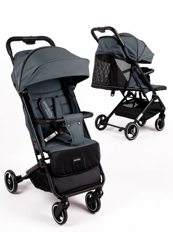 Прогулочная коляска Amarobaby Route - Графит
