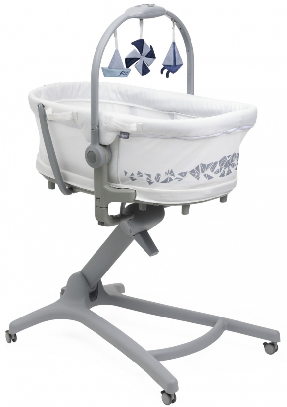 Кроватка-стульчик Chicco BABY HUG PRO - WHITE CREAM