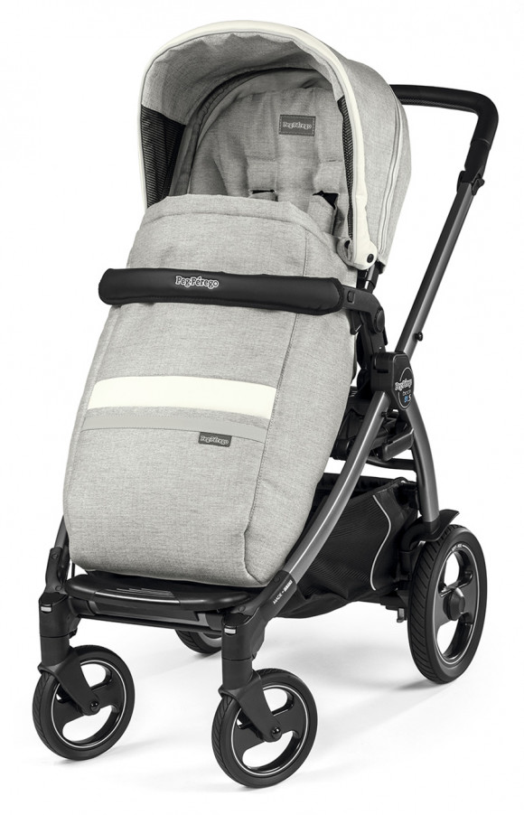 Прогулочная коляска Peg Perego Book 51 S Pop Up Completo (шасси White/Black) - Luxe Pure
