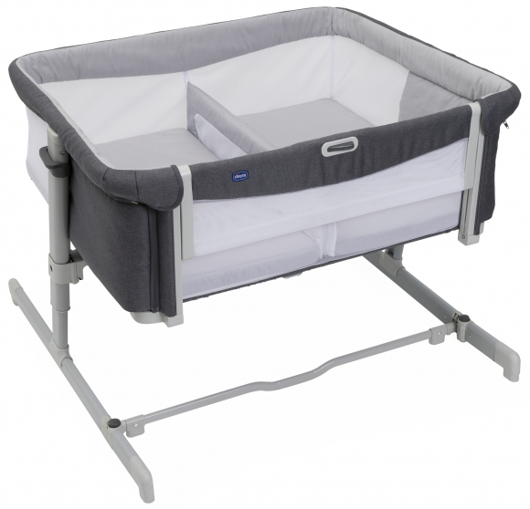 Кроватка CHICCO NEXT2ME TWIN - MAGNET GREY