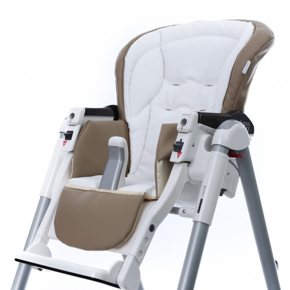 Сменный чехол сидения Esspero Sport к стульчику для кормления Peg-Perego Best - Beige/White