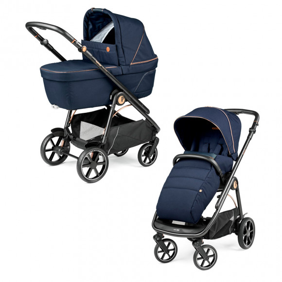 Коляска 2 в 1 Peg Perego Veloce Belvedere  - Blue Shine