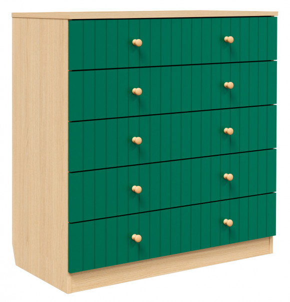 Комод ANTEMI Fred - Зеленый/Винченца