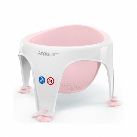Сидение для купания AngelCare Bath Ring - Светло-розовый