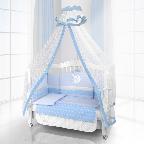 Комплект постельного белья Beatrice Bambini Unico Stella (120х60) - blu blu