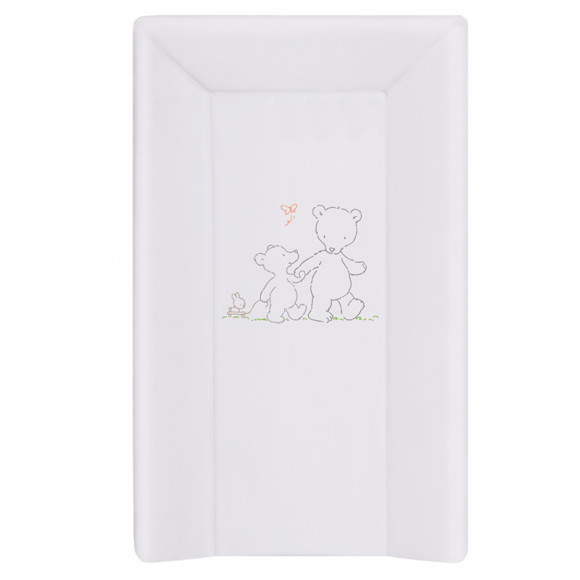 Пеленальный матрац на кровать Ceba Baby на жёстком основании 70 см - Papa Bear Grey
