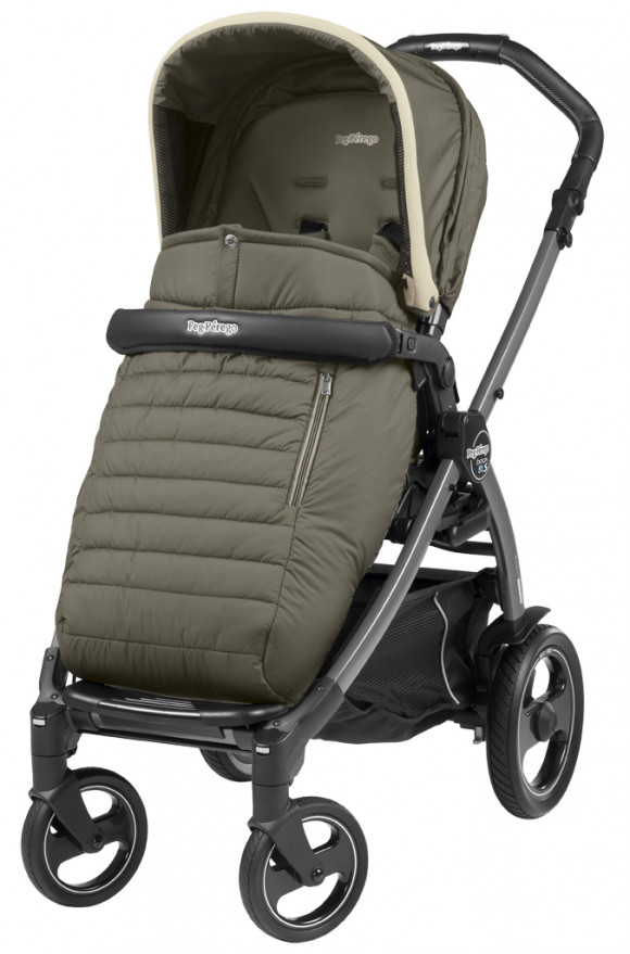 Прогулочная коляска Peg Perego Book 51 S Pop Up Completo (шасси Jet) - Breeze Kaki