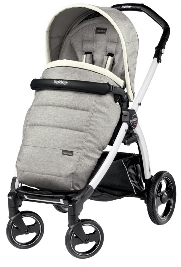 Прогулочная коляска Peg Perego Book S Pop Up Completo (шасси White/Black) - Luxe Opal
