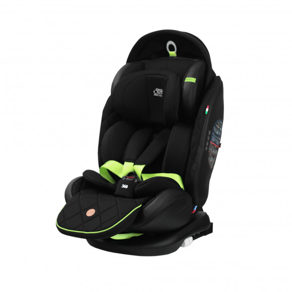 Автокресло Sweet Baby Suburban 360 Isofix - Black/Green