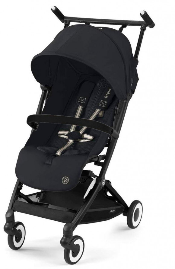 Прогулочная коляска Cybex Libelle - BLK Magic Black с дождевиком и бампером
