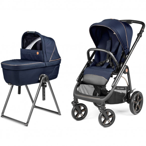 Коляска 2 в 1 Peg Perego Veloce TC Belvedere - Blue Shine New