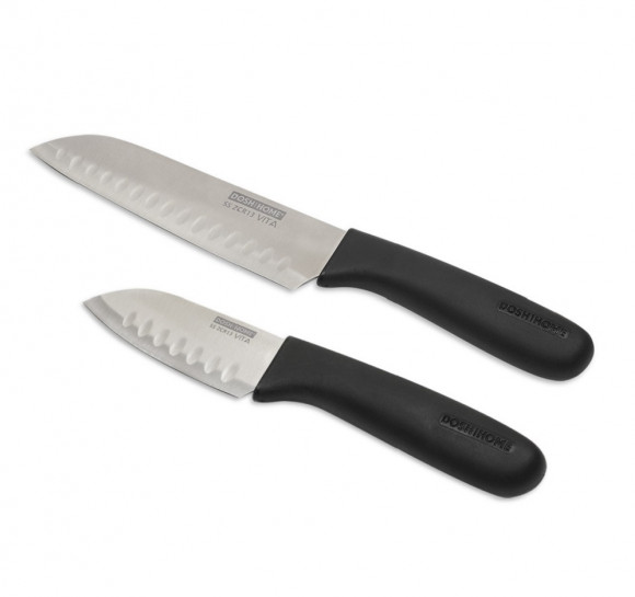 Нож Santoku DOSH I HOME VITA, набор 2 шт, 17см, 10см