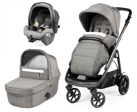 Коляска 3 в 1 Peg Perego Veloce SLK Modular - City Grey