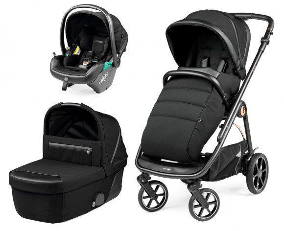 Коляска 3 в 1 Peg Perego Veloce Lounge Modular Special Edition - Bronze Noir