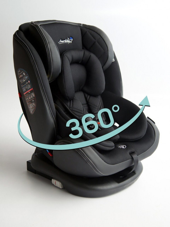 Автокресло AmaroBaby ST-3 isofix - Черный