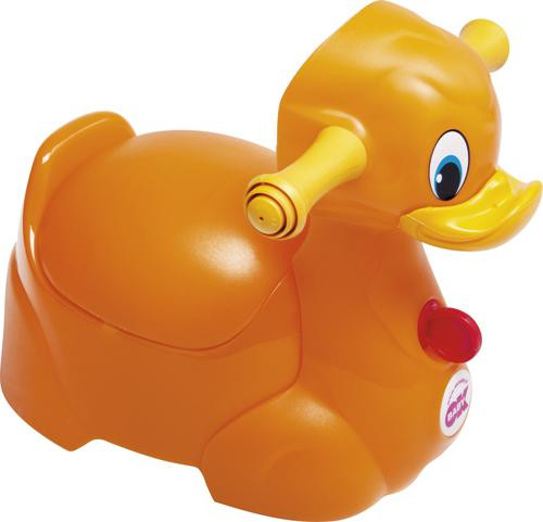 Горшок музыкальный Ok Baby Quack - 45 оранжевый