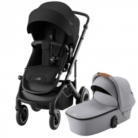 Коляска 2 в 1 Britax Römer Smile 5Z - Space Black+сп.блок Frost Grey
