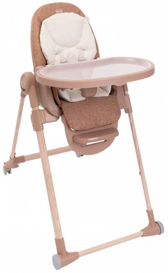 Стульчик для кормления Chicco Polly ARMONIA - TERRACOTTA