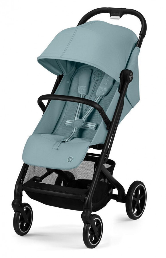 Прогулочная коляска Cybex Beezy - Stormy Blue с дождевиком и бампером