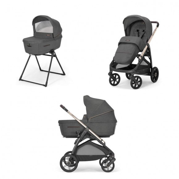 Коляска 2 в 1 Inglesina Aptica с подставкой под люльку Stand Up New - Velvet Grey