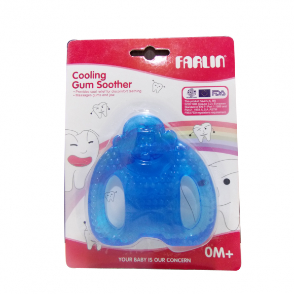 Охлаждающий прорезыватель для зубов Farlin BF-147 - Голубой