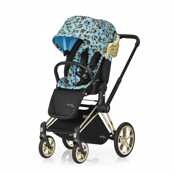 Прогулочная коляска Cybex Priam by Jeremy Scott Cherubs - Cherubs Blue