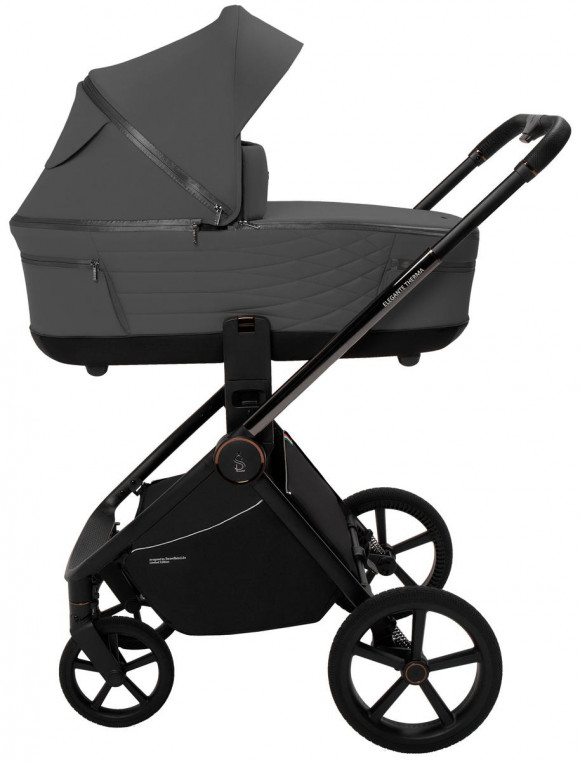 Коляска 2 в 1 SBL Elegante Therma  - Dark Grey