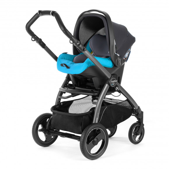 Автокресло Peg Perego Primo Viaggio SL на шасси Book 51S (шасси White/Black) - Bloom Scuba