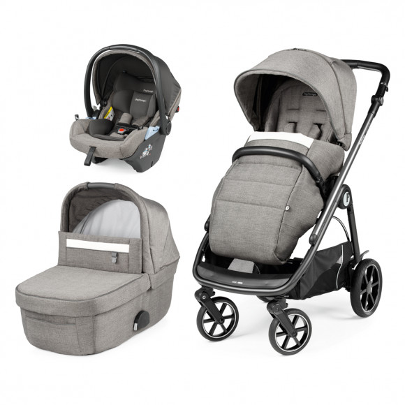 Коляска 3 в 1 Peg Perego Veloce Lounge Modular - City Grey