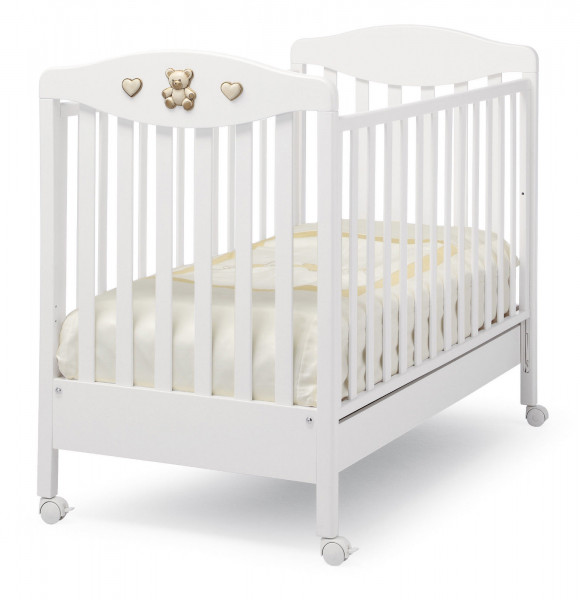 Детская кроватка Erbesi Tippy Jolie - White (белый)
