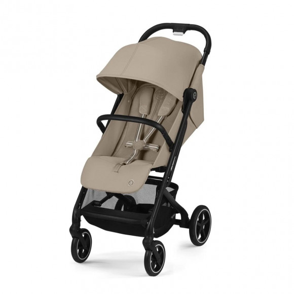 Прогулочная коляска Cybex Beezy - Almond Beige с дождевиком и бампером