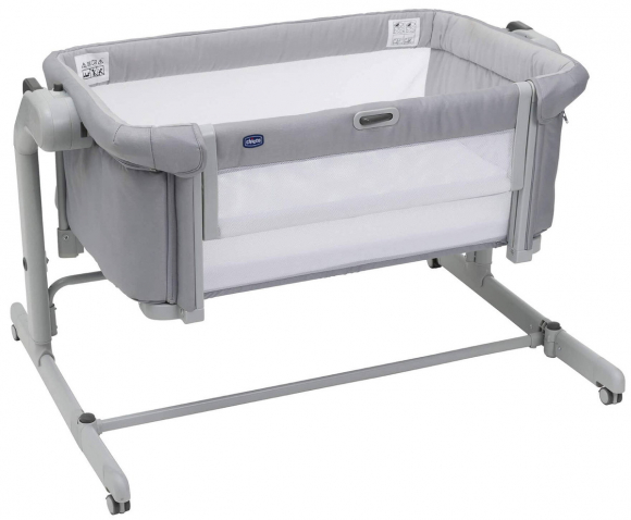 Кроватка CHICCO NEXT2ME MAGIC EVO - GREY MIST