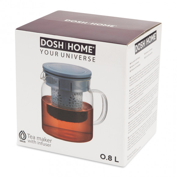 Чайник DOSH | HOME GRUS с ситечком - 0.8 л, синий
