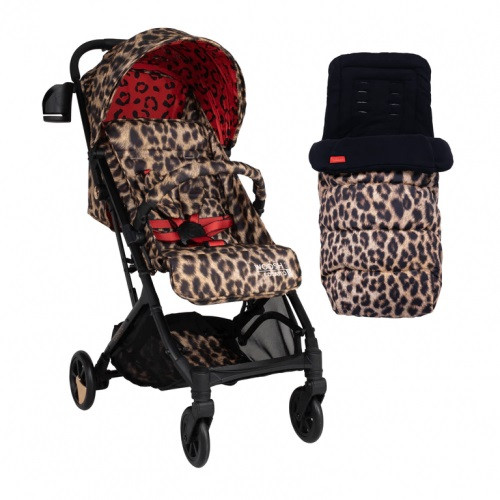 Прогулочная коляска COSATTO Woosh 3 - Leopard + зимний конверт