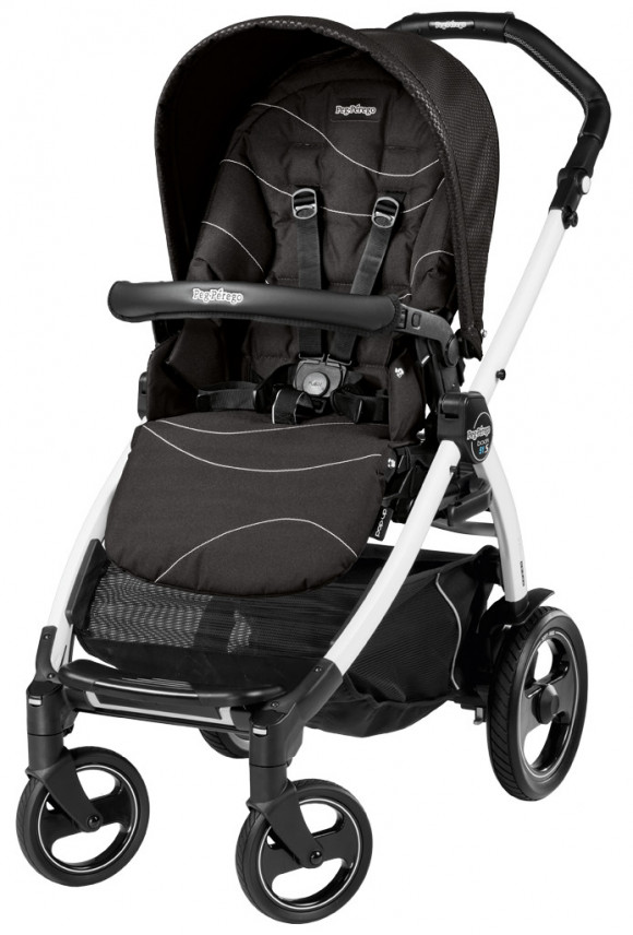 Прогулочная коляска Peg Perego Book 51 S Pop Up Sportivo (шасси White/Black) - Bloom Black