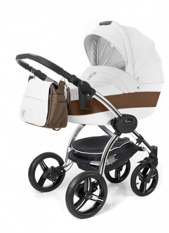 Коляска для новорожденных Esspero Grand I-Nova (шасси Chrome) - Canella leatherette