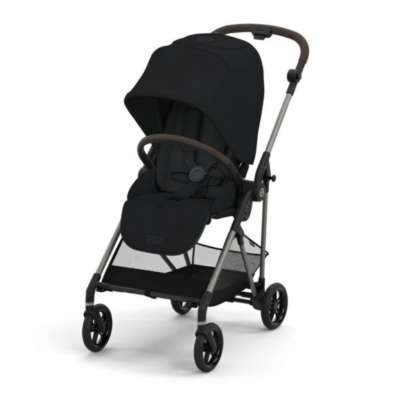 Прогулочная коляска Cybex Melio - Magic Black с дождевиком