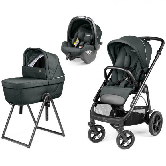 Коляска 3 в 1 Peg Perego Veloce TC Belvedere SLK - Metal