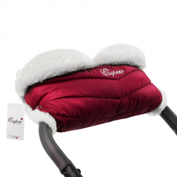 Муфта для рук на коляску Esspero Cosy White - Ruby