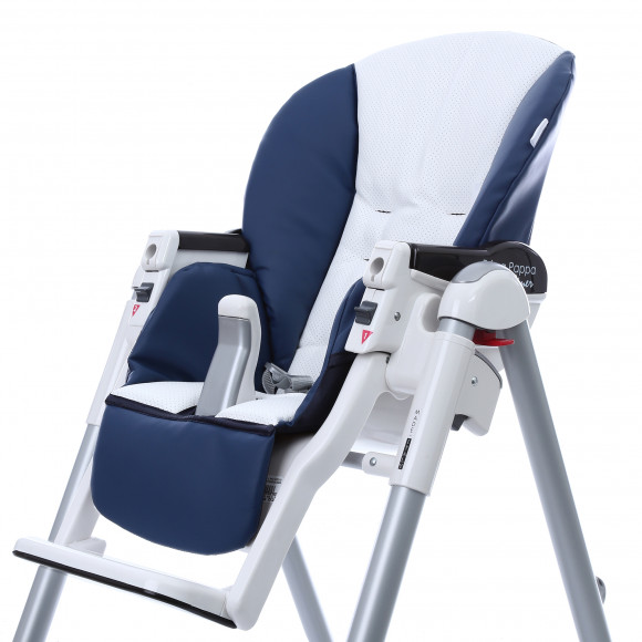 Сменный чехол сидения Esspero Sport к стульчику для кормления Peg-Perego Diner  - Navy/White