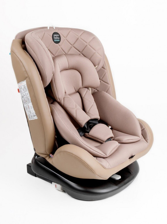 Автокресло Amarobaby Brilliant Isofix - Бежевый