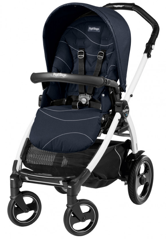 Прогулочная коляска Peg Perego Book 51 S Pop Up Sportivo (шасси White/Black) - Bloom Navy