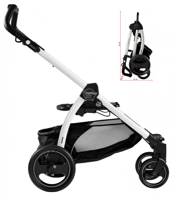 Шасси Peg Perego Book S - White/Black