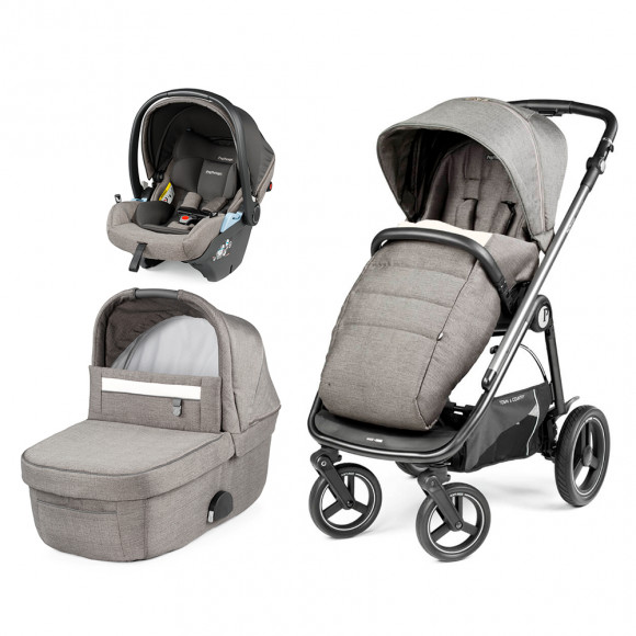 Коляска 3 в 1 Peg Perego Veloce TC Lounge - City Grey